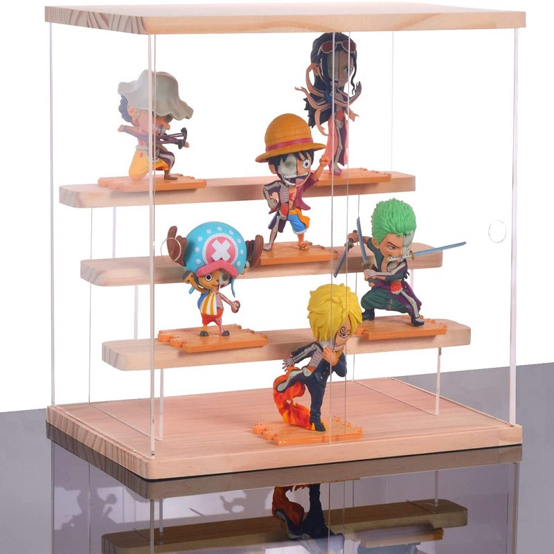 Retail display shelves for collectibles