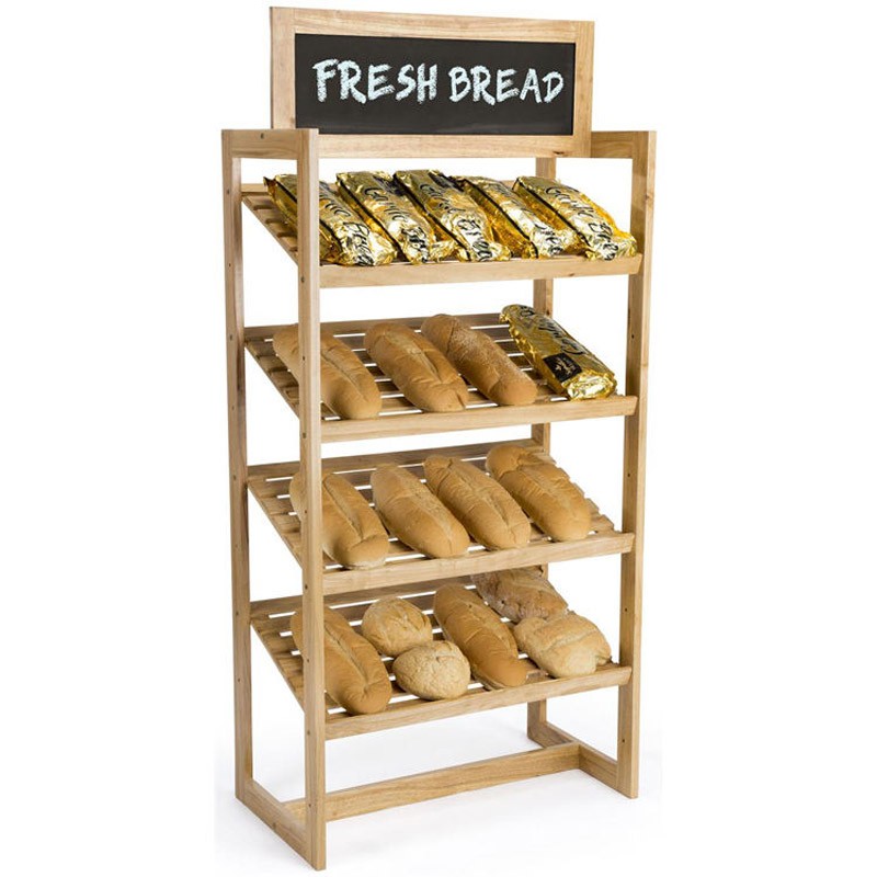 Cheap bakery  bread display rack