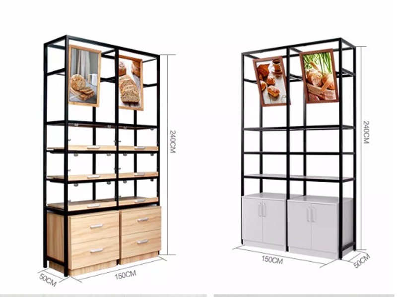 Commercial bread display stand